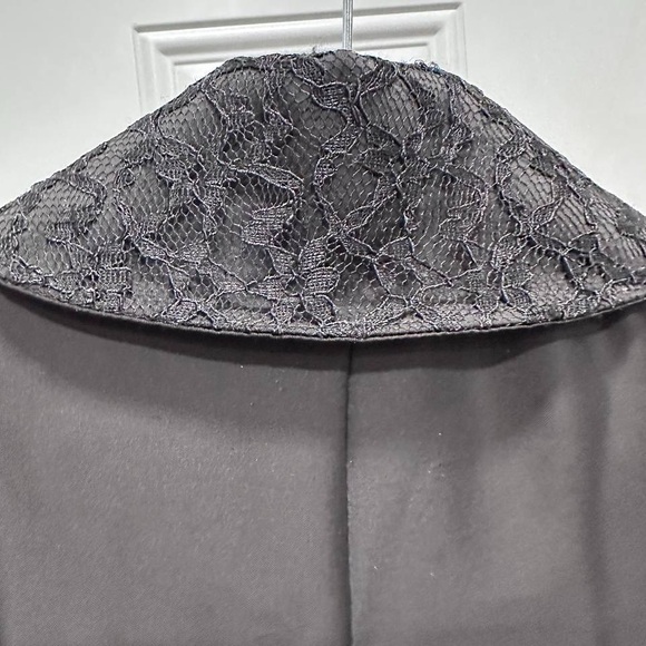 Midi embellished Dress Abaya with mesh lace beads details size S - Picture 4 of 9